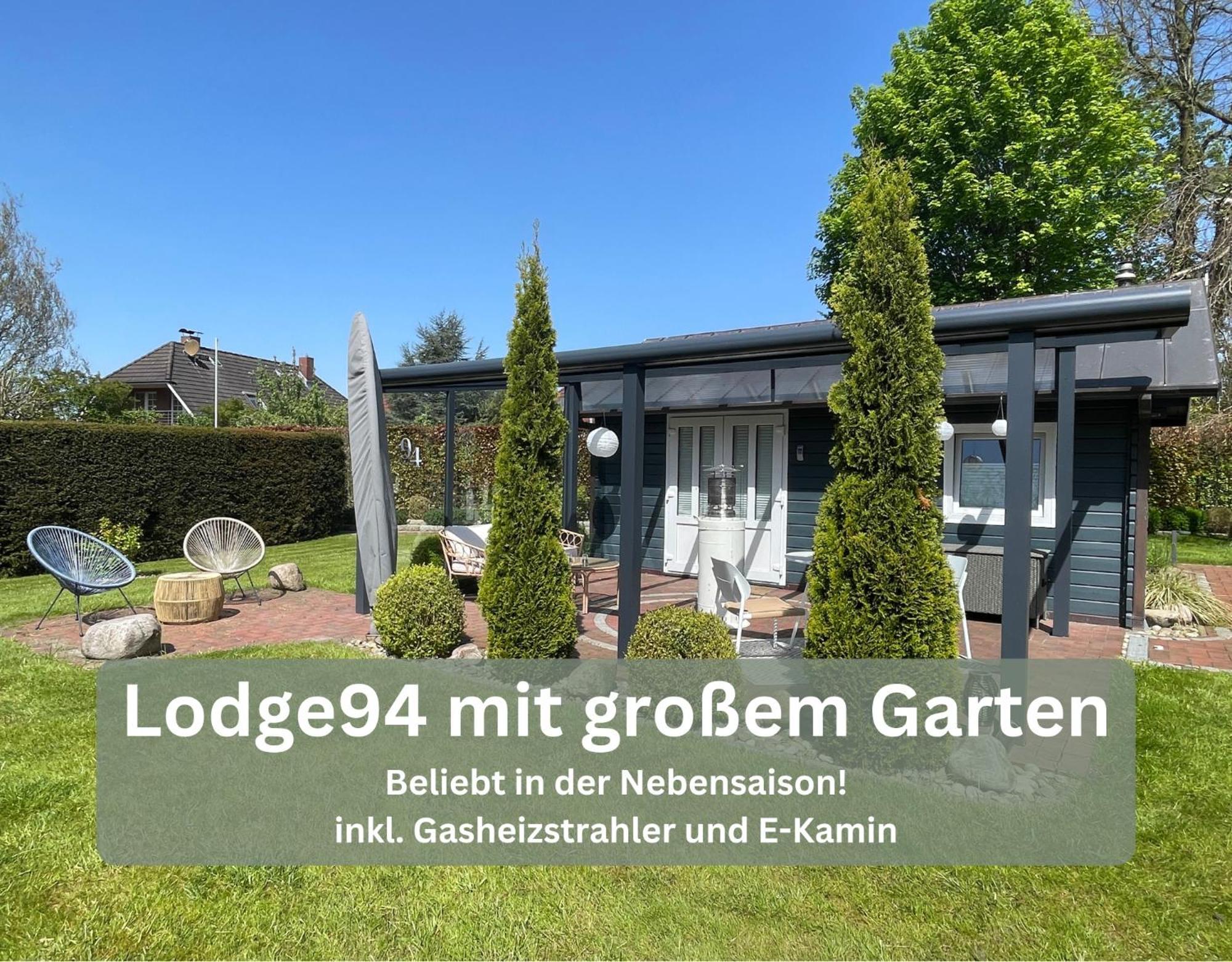 Lodge94 - Tinyhouse Kleiner Luxus Wilhelmshaven Luaran gambar
